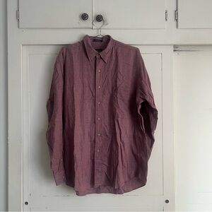 Vintage Burberry Men’s Collared Shirt